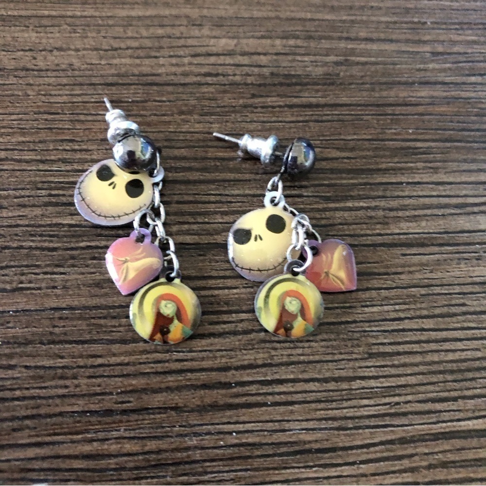 Vintage Disney nightmare before Christmas post earrings
